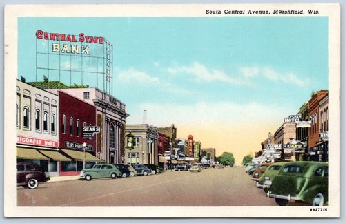Postcard marshfield - postcard,