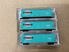 BEVBEL N GAUGE BOX CAR WAGONS