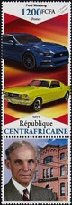 HENRY FORD MUSTANG Car Stamp &