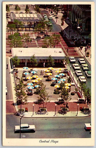 Canton ohio 1960s postcard - canton,